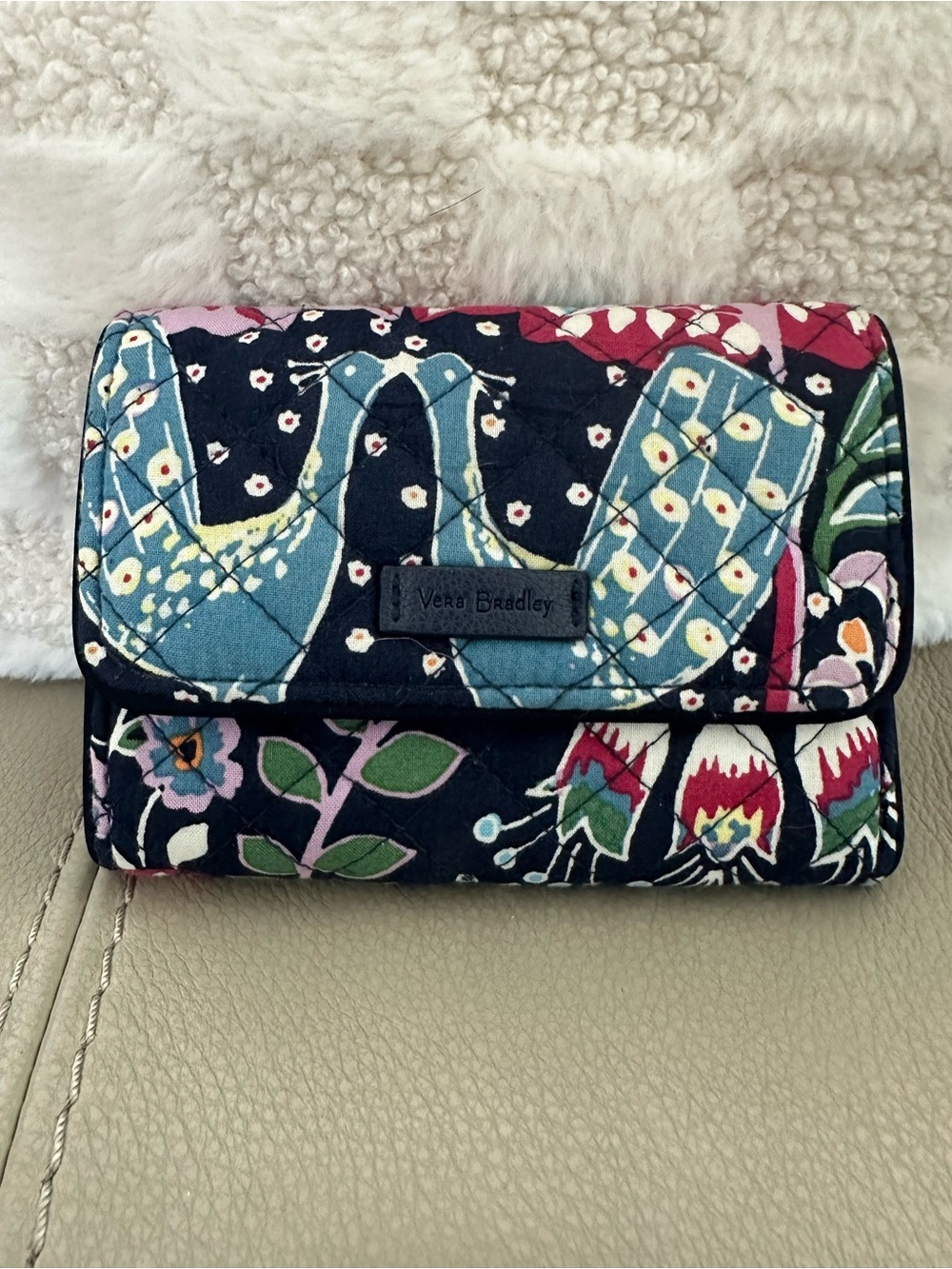 Vera Bradley wallet RFID protected